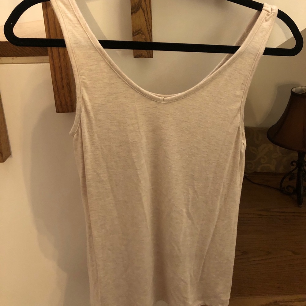 Comfy beige tank top